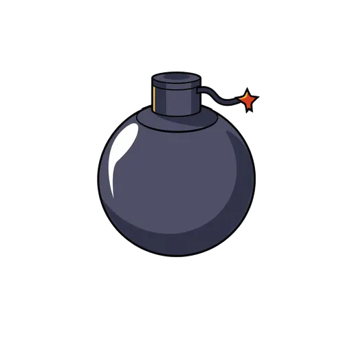 爆弾のアイコン