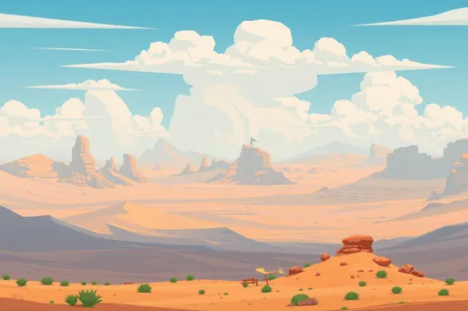 砂漠の背景