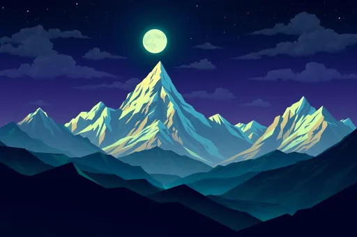 山の背景
